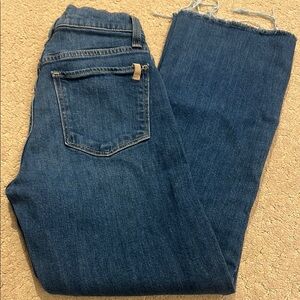 Joes Callie crop boot Classic Blue Women's Jeans